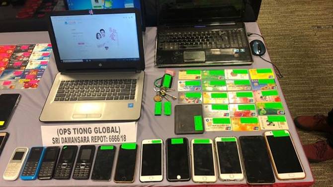 Suspects in Internet love scams arrested in Malaysia