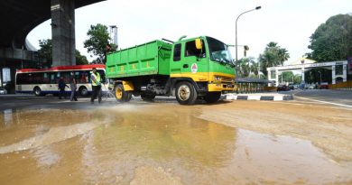 Flash floods hit the capital following heavy downpour