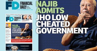 Najib admits Jho Low cheated government