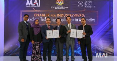 Malaysia Automotive Institute seeks to bring blockchain to automotive sector