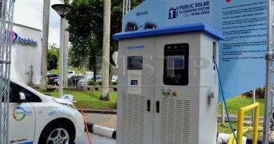 PLUS launches country's first solar EV charging station