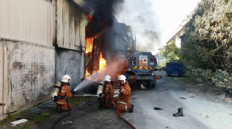 Johor DOSH launches inquiry into tanker fire that killed two