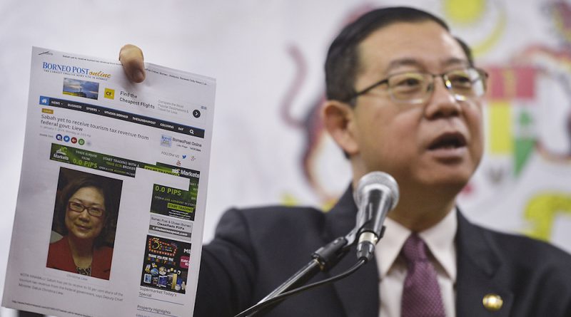 Guan Eng seeks to clear air over Sarawak’s debt to Putrajaya
