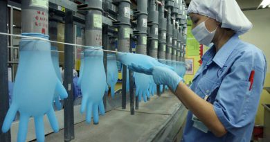 Malaysia to take glovemaker to court for not paying workers