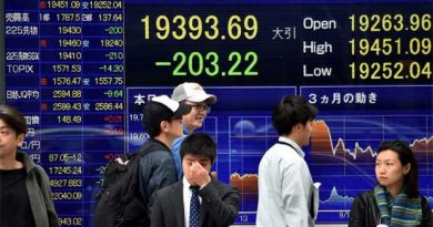 Asian shares extend losses as US-China trade war heats up