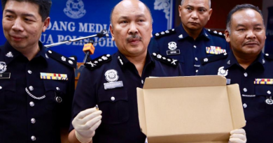 Johor extortion syndicate crippled following arrest of six gang members