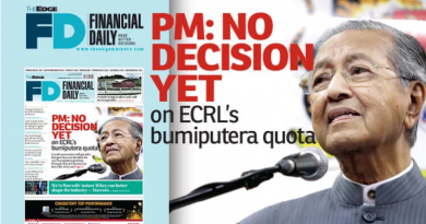 No decision yet on ECRL’s bumiputera quota