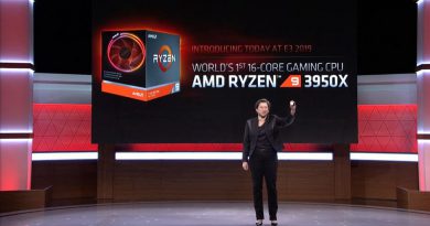 AMD announced the Ryzen 9 3950X, a 16-core mainstream processor