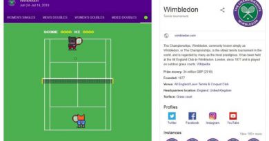Google search serves up Wimbledon tennis mini-game