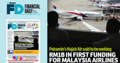 Pahamin’s Najah Air said to be seeking RM1b in first funding for Malaysia Airlines