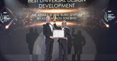Iskandar Landmark Wins Best Universal Design Development Award For The Astaka @ One Bukit Senyum