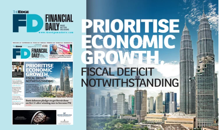 Prioritise economic growth, fiscal deficit notwithstanding