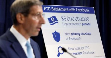 Facebook to pay record US$5bil US fine over privacy, faces antitrust probe