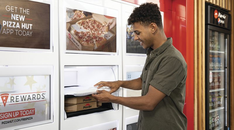 Pizza Hut is testing pizza pick-up lockers in the US