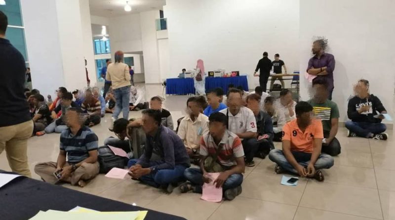 106 illegal immigrants nabbed in operation