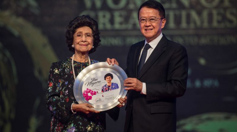 Dr Siti Hasmah named ‘Ibu Negara’ for contributions to country