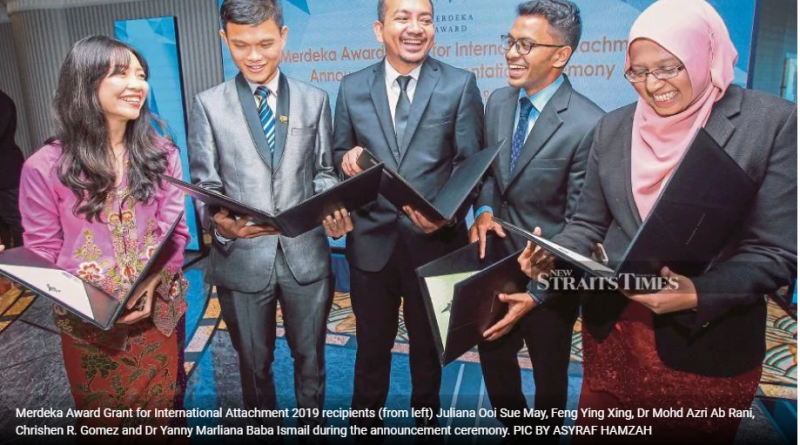 Five young Msians win Merdeka Award Grant