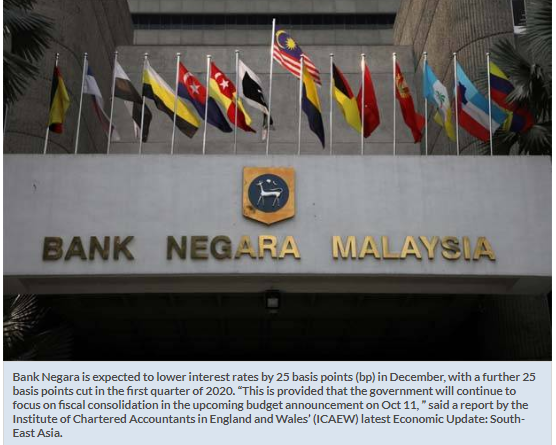 Report: Malaysia to cut interest rate in Dec