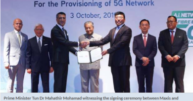 Maxis, Huawei ink agreement for roll-out of 5G network