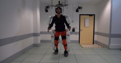 Paralysed man walks again with brain-controlled exoskeleton