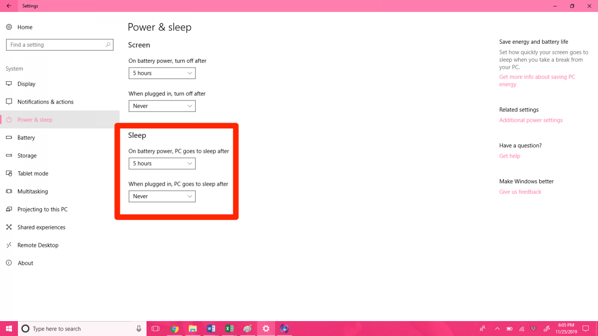 How to turn off sleep mode on your Windows 10 device, or adjust the time it takes for it to turn on