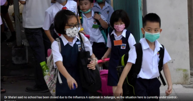 Influenza A outbreak declared in Selangor; 22 infected, 2 hospitalised