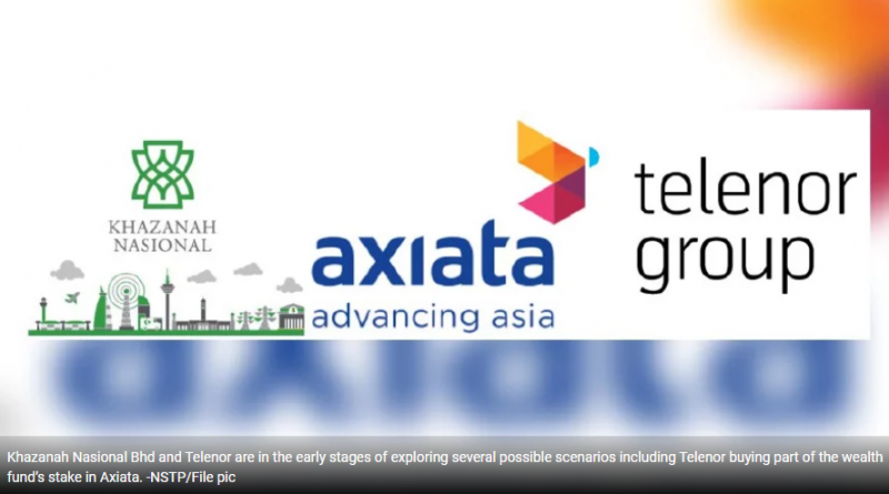 Khazanah, Telenor revive talks to explore Axiata deal