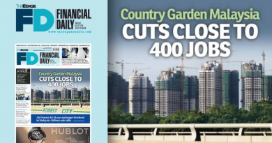 Country Garden Malaysia cuts close to 400 jobs