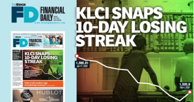 KLCI snaps 10-day losing streak on bargain hunting