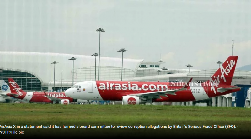 AirAsia X forms committee to review Airbus bribery allegations