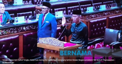 Six sworn in as senators at Dewan Negara