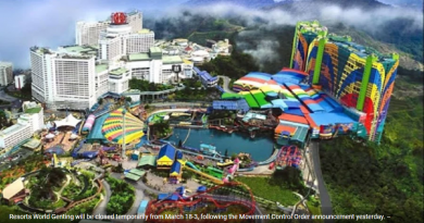 Genting group halts worldwide operations until March 31