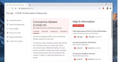 Google launches a coronavirus info hub to keep you up to date