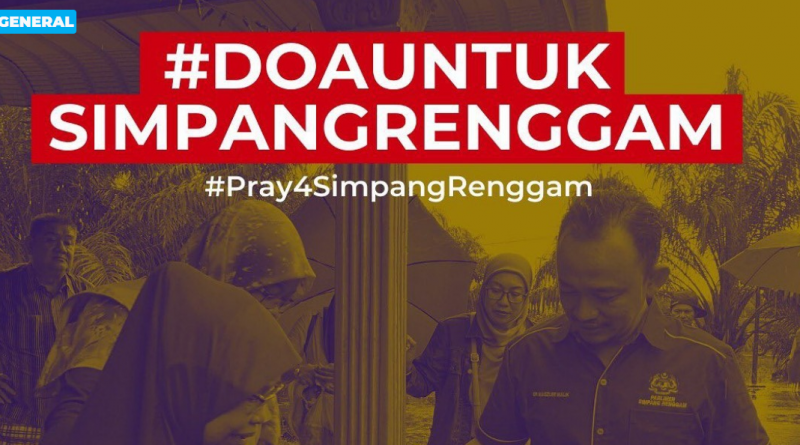 "Pray for Simpang Renggam" - Dr Maszlee